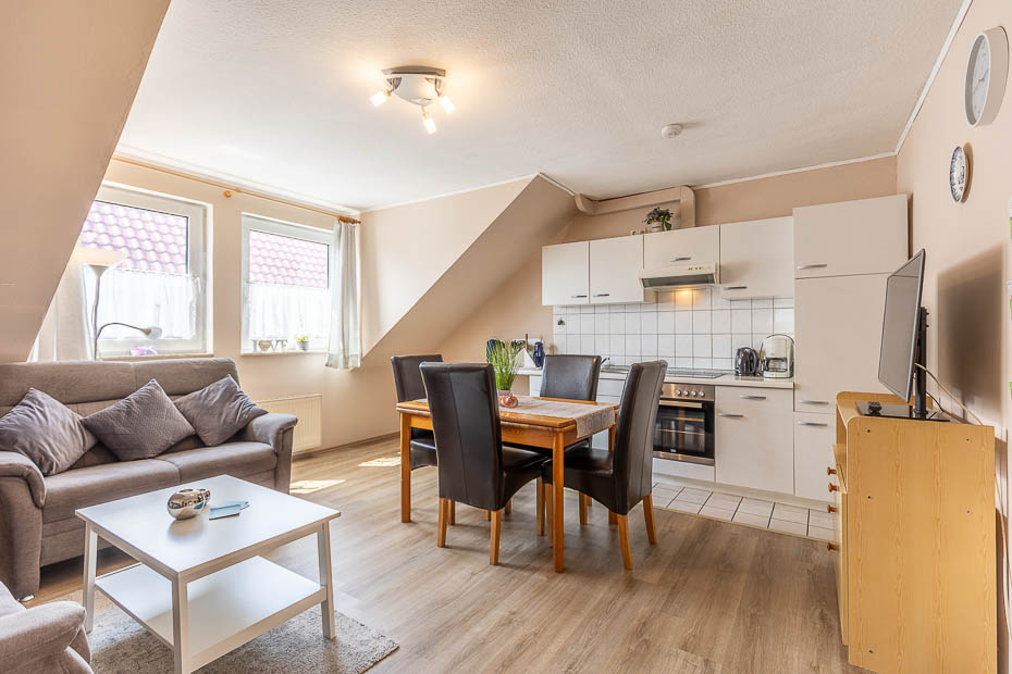 Beispielfoto zu der Wohneinheit Ferienwohnung „Seeschwalbe“